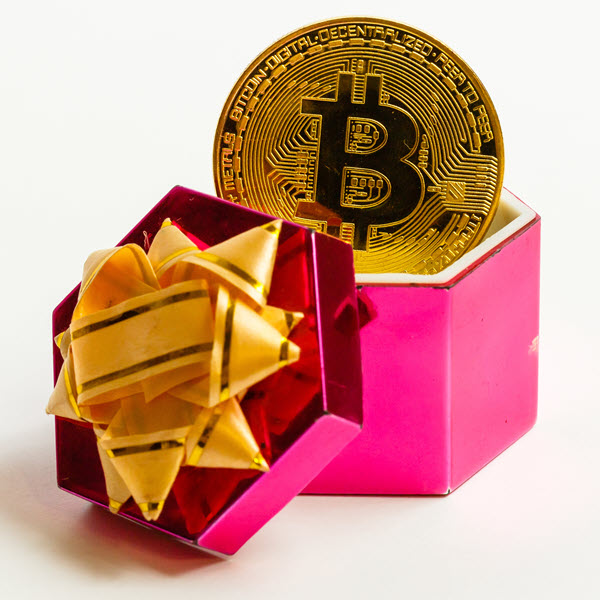 Bitcoin gave