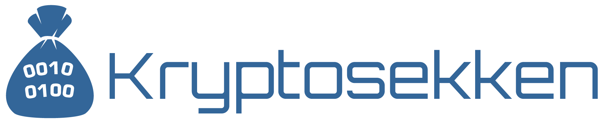 Kryptosekken Logo Blå Navn